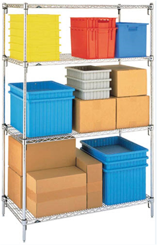 Chrome wire shelf
